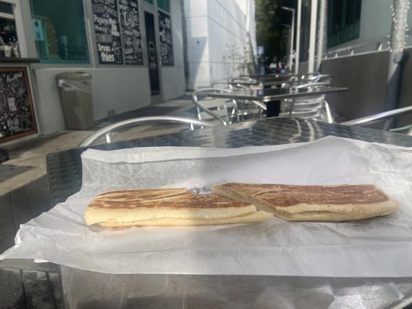 Bistro Coffee Zone French bread or Cuban bread toast $2.50 2023 #food