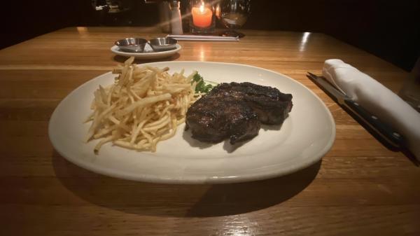 Hillstone Steak with fries #food 2020 Coral Gables