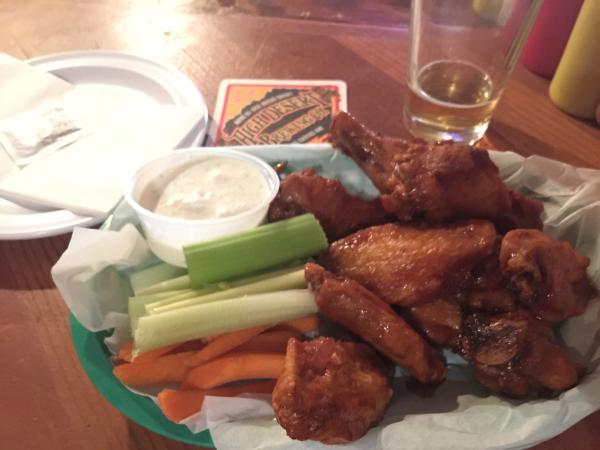 Wings at High Desert Brewing Company #food