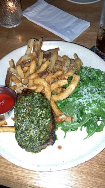 Moxies steak frites #food 2023 $33