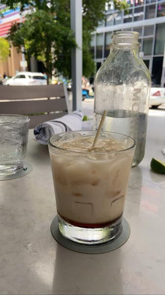 Moxies White Russian drink 2022 #food