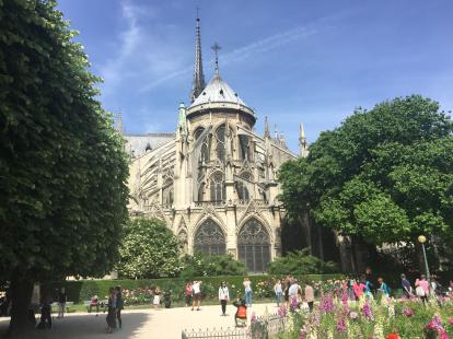 Notre Dame Paris wifi spot