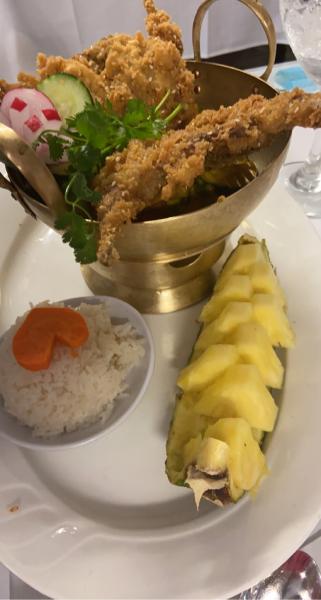Roasted quail at Thai Cuisine #food 