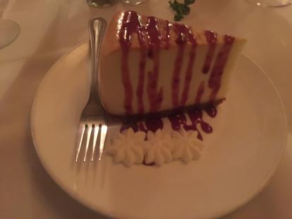 Mile High Cheesecake at Double Eagle