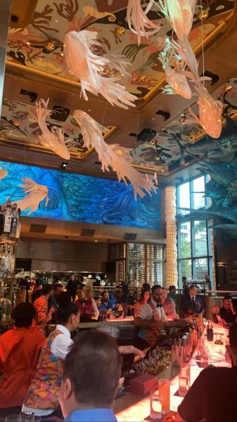 Sexy Fish Miami #food interior design 