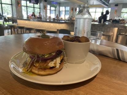 Moxieâ€™s Brunch Burger #food Brickell