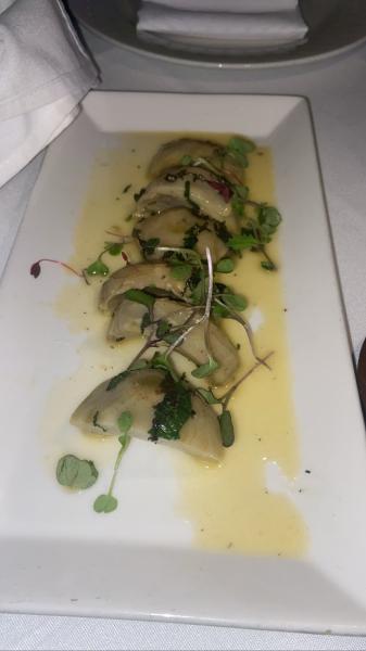 Gianni’s at Versace Mansion artichokes $17 #food 2022