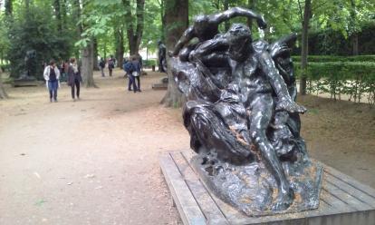 Musee Rodin. Many statues of Victor Hugo.