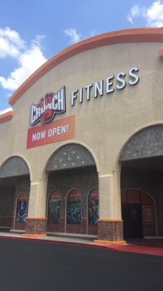 Crunch Fitness Las Cruces a large gym inside a former grocery store
