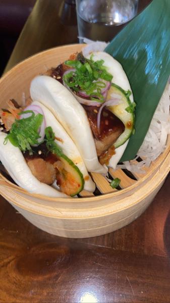 Pubbelly Sushi pork belly bao buns #food 2022