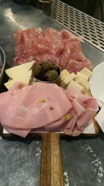 Casa Tua Cucina ham and cheese platter #food 2022