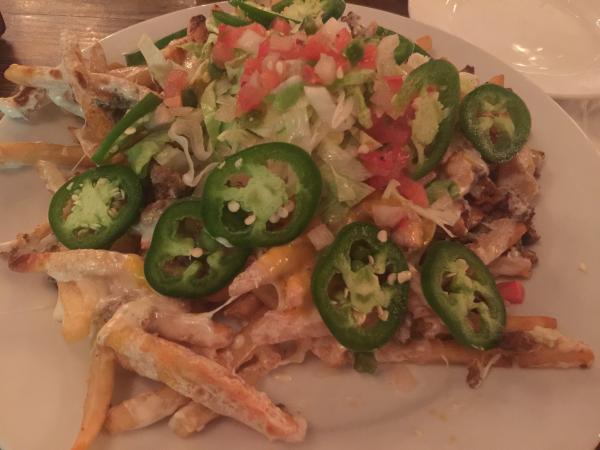 Nacho Momma Fries at Imperial Bar Double Eagle #food $9