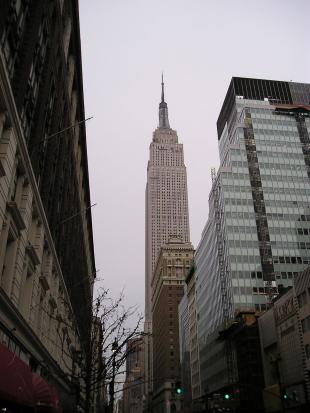 Empire State building. Definitely a place to see while visiting New York.