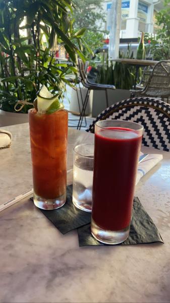 Balan’s Bloody Mary and beet juice #food 2022