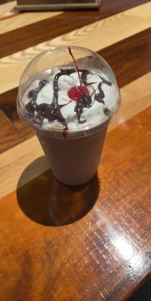 Chocolate Milkshake at Crabbyâ€™s $5 #food