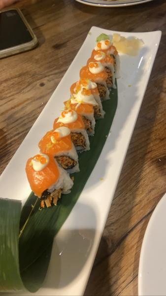 Casa Tua salmon roll sushi 2022 #food $22