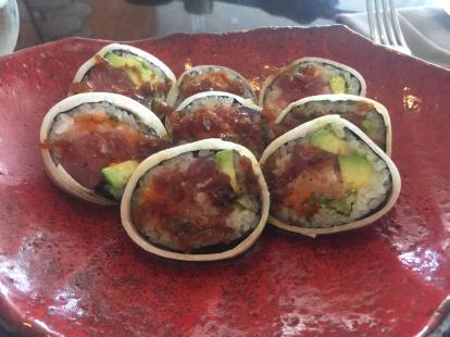 Blade Sushi at the Fontainebleau Miami Bleau roll $17 #food 2019
