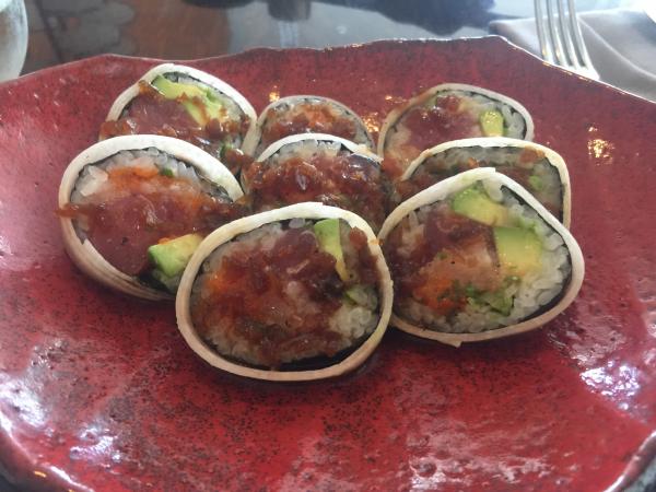 Blade Sushi at the Fontainebleau Miami Bleau roll $17 #food 2019