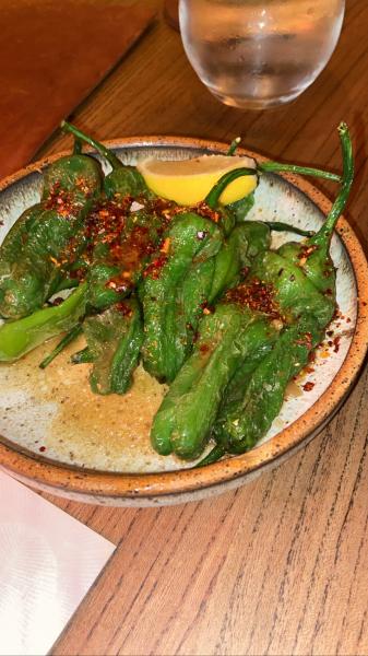 Mila shishito peppers #food 2022