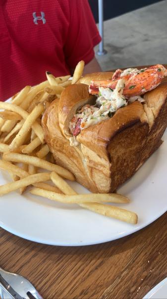 Bayshore Club lobster roll $36 #food 2022