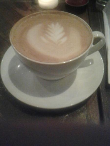  cappuccino  at  Stonewood #food. a  huge cup.